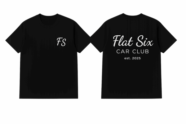 Flat Six Car Club Heavyweight Tee